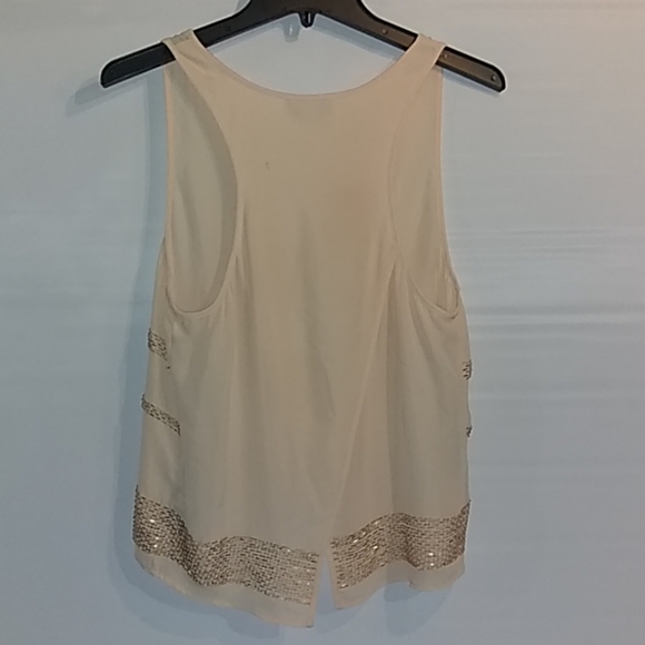 Bebe Embellished Tank Size S/P - Picture 5 of 6